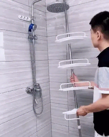 Esquinero Organizador De Baño Ajustable