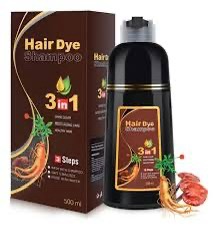 SHAMPOO DE TINTE CAFE PARA CANAS