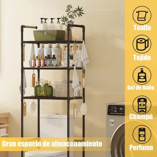 Mueble Organizador Baño Rack Estante Par