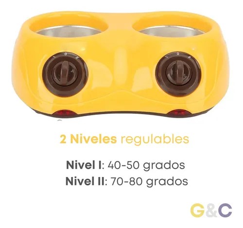 Chocolatera Doble De Fondue Maquina