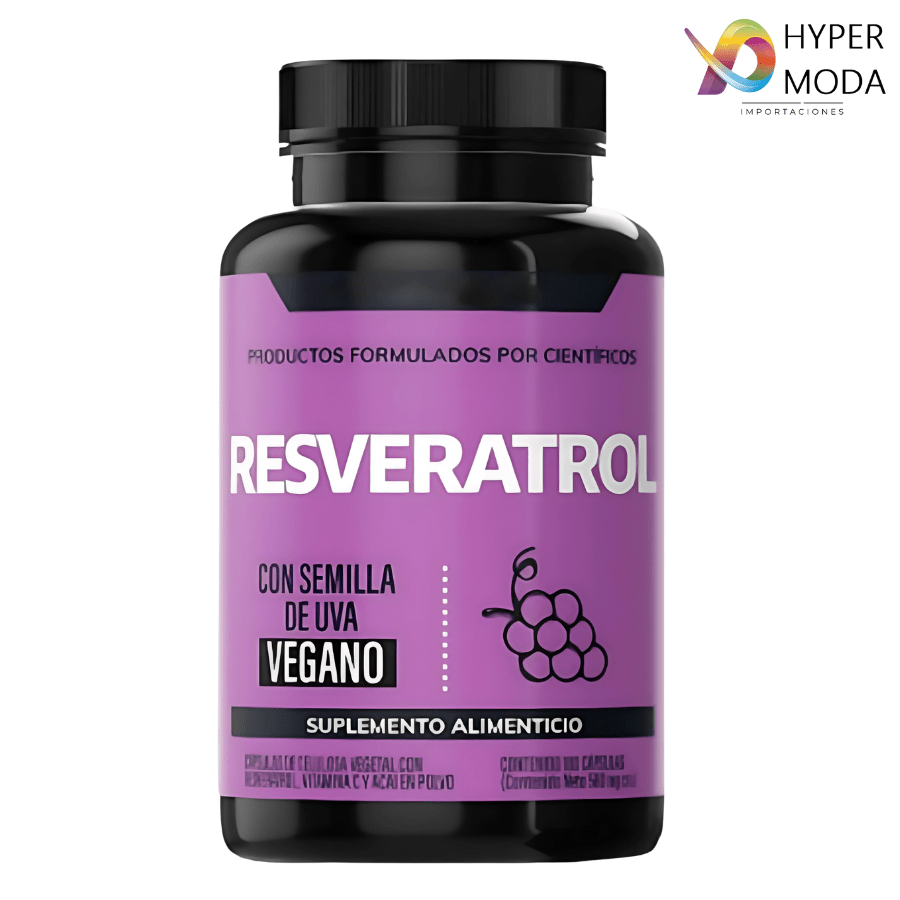Suplemento Resveratrol 180 Capsulas