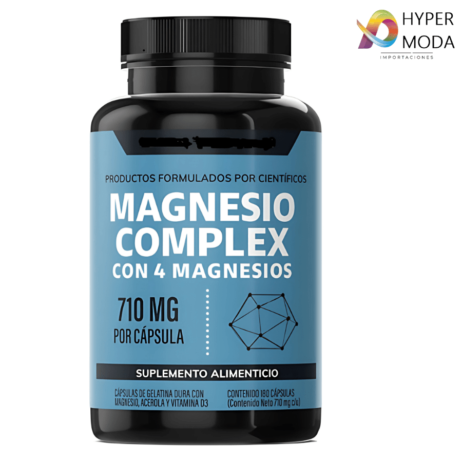 Suplemento Magnesio Complex 180 Capsulas