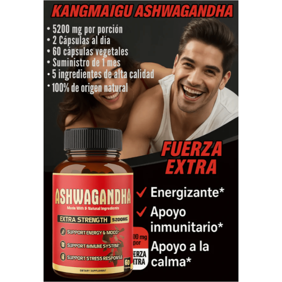 Ashwagandha Suplemento 90 Capsulas