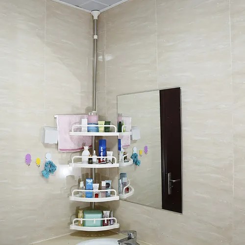 Esquinero Organizador Baño Altura Regula