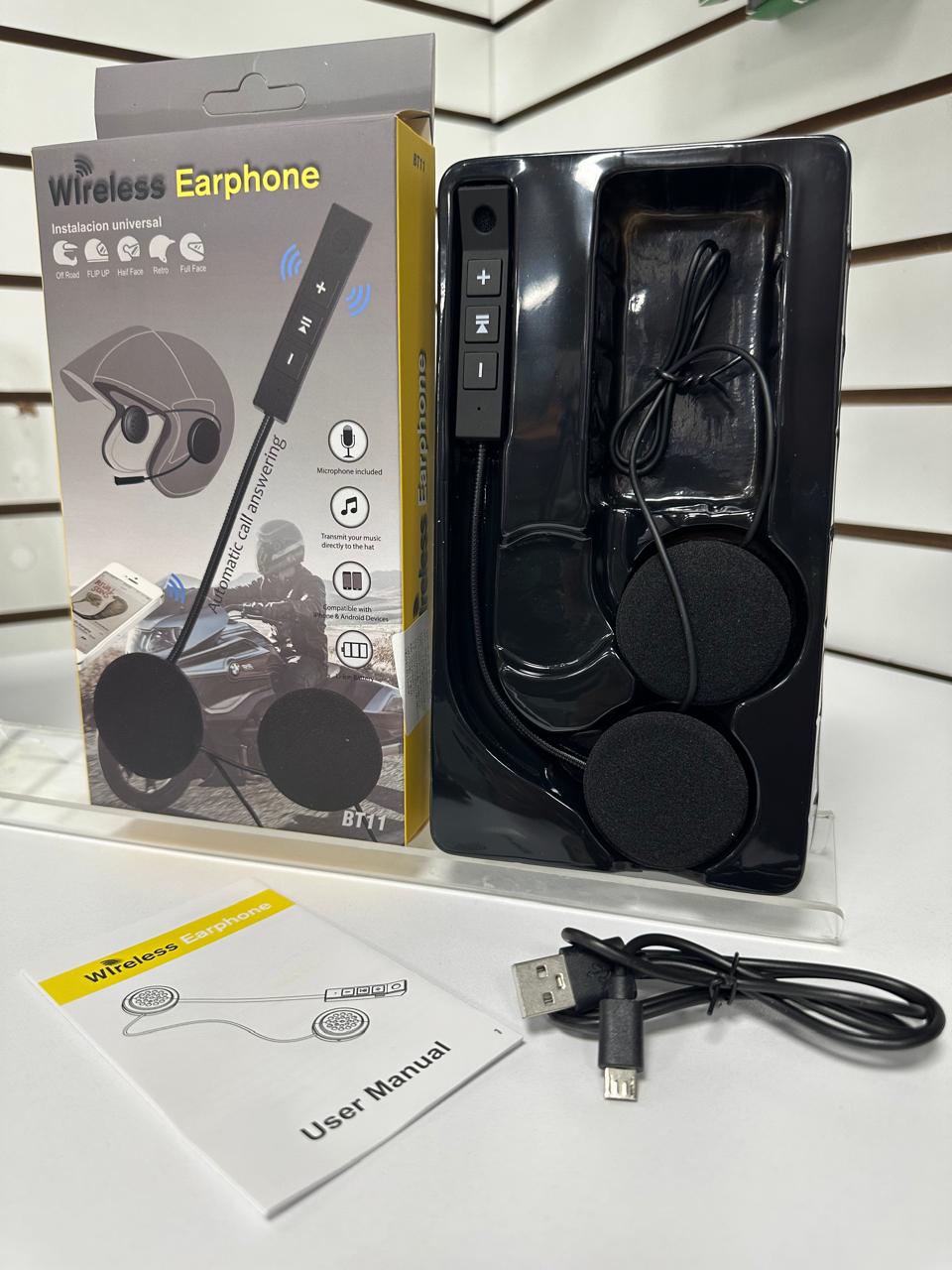 Audifonos Inalambricos para Casco