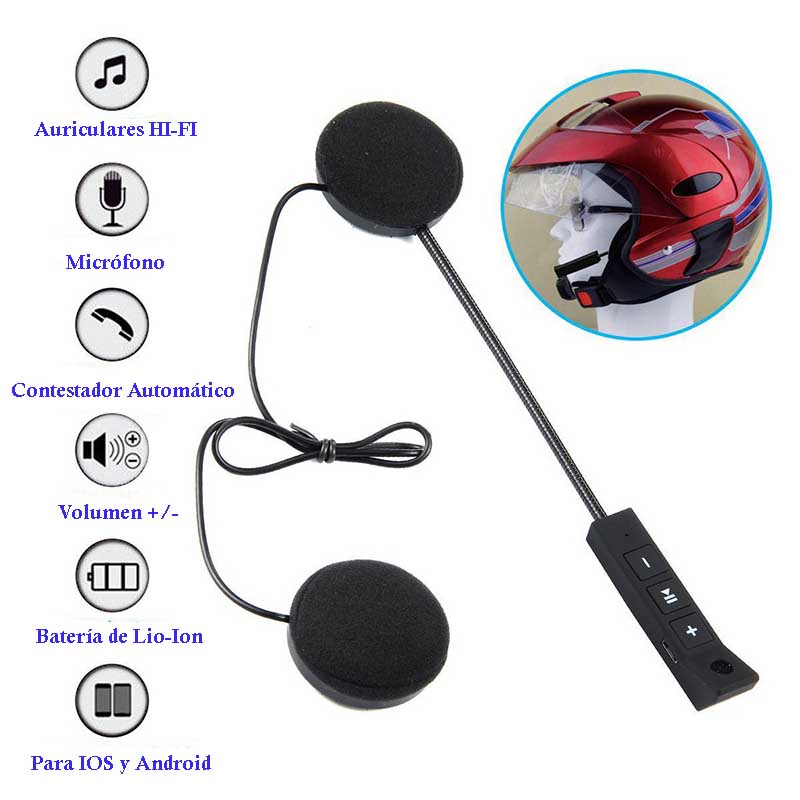 Audifonos Inalambricos para Casco