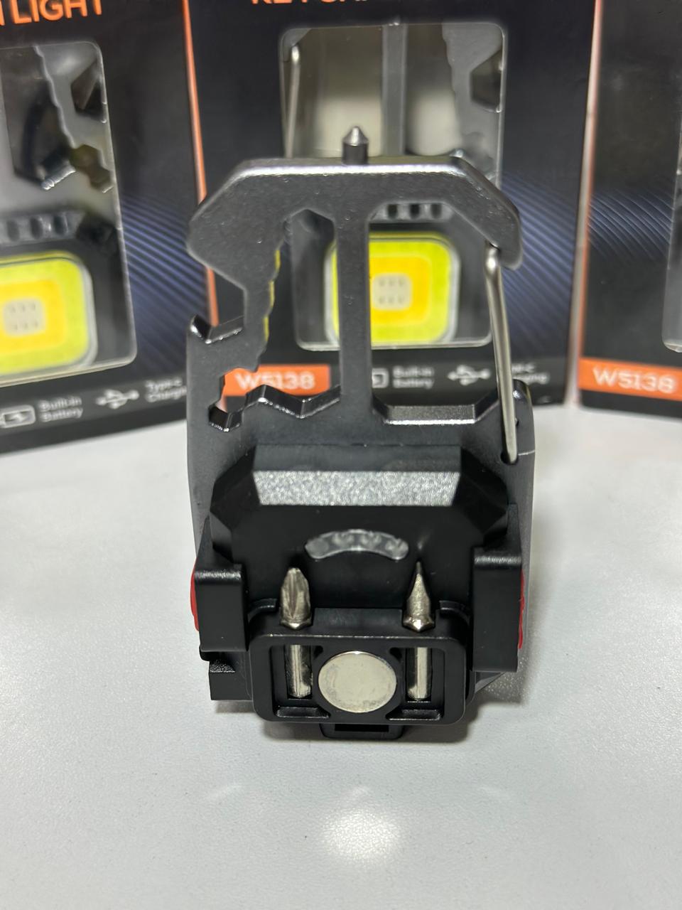 Mini Llavero con Luz LED Recargable USB