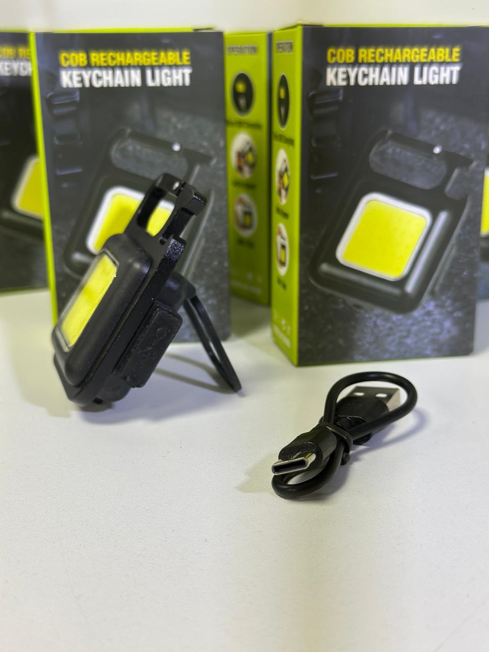 Llavero con Luz LED Recargable USB