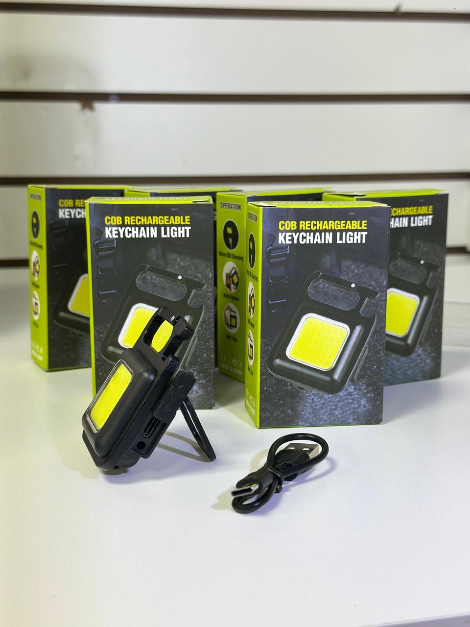 Llavero con Luz LED Recargable USB