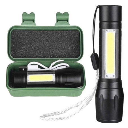 Mini Linterna De Mano Recargable