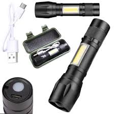 Mini Linterna De Mano Recargable