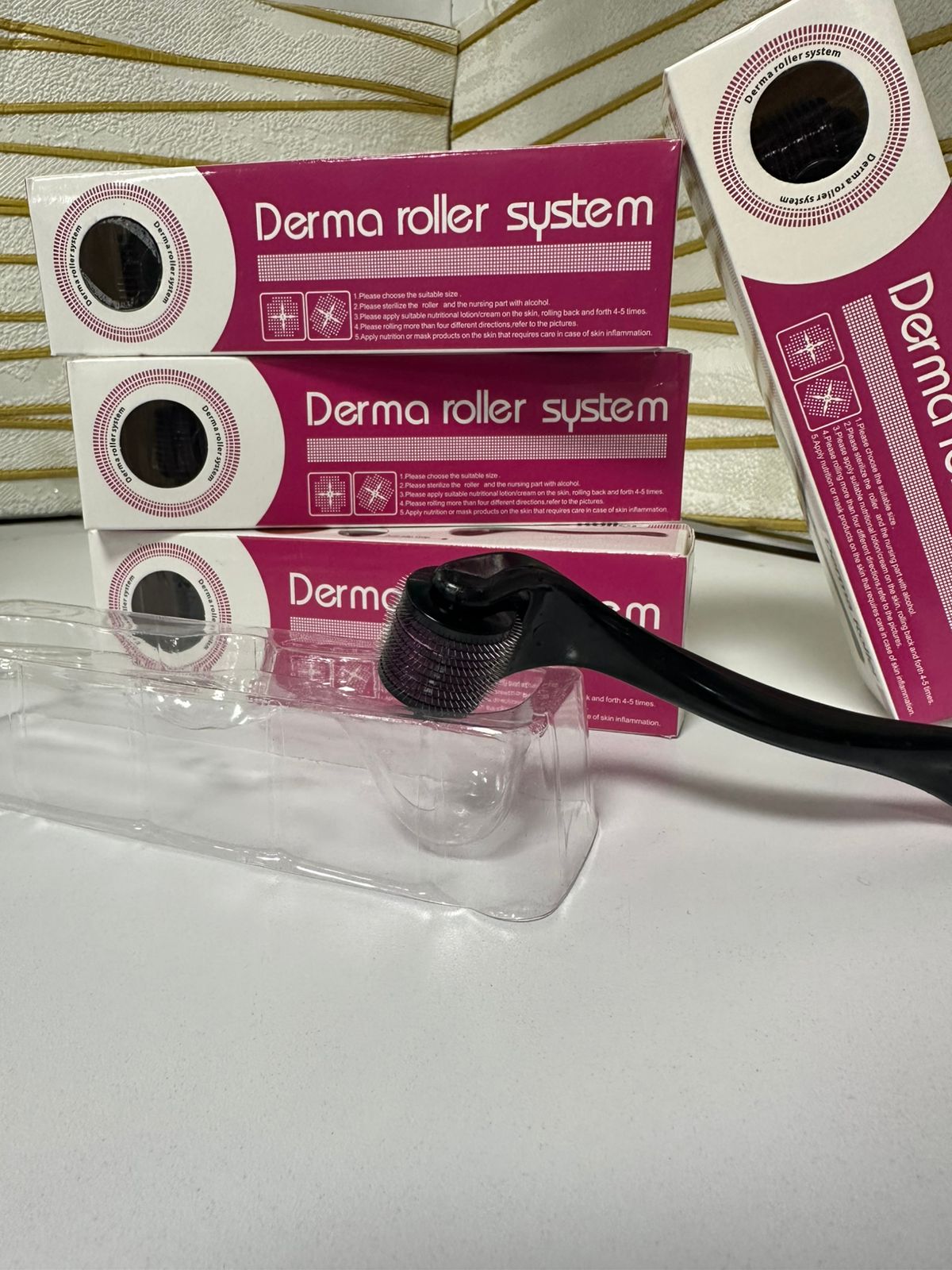 Derma Roller System 540 micro agujas