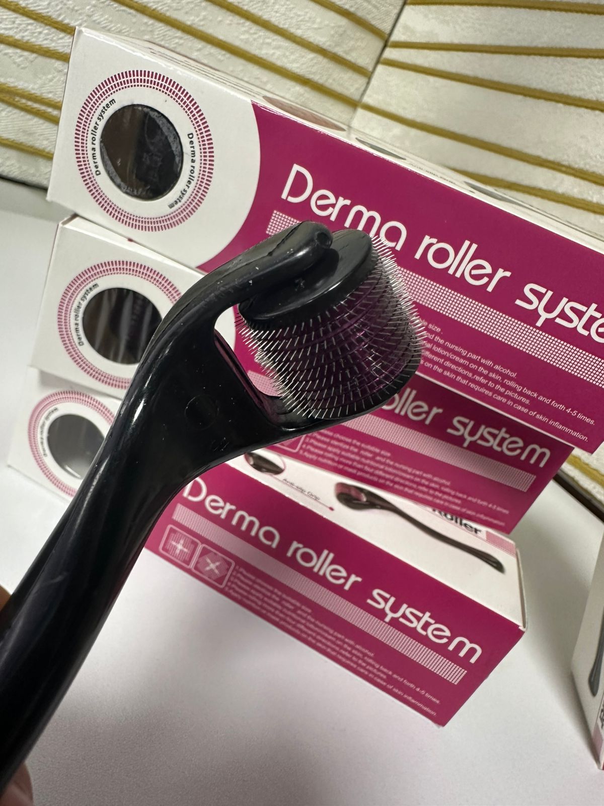 Derma Roller System 540 micro agujas