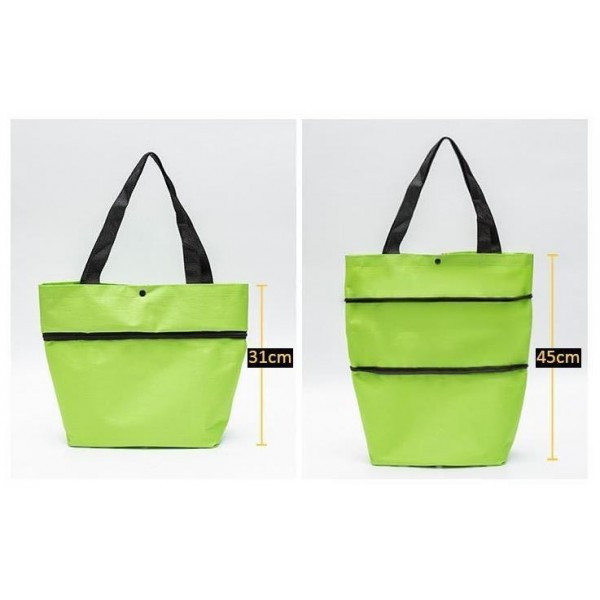 BOLSA DE COMPRAS PLEGABLE CON RUEDAS