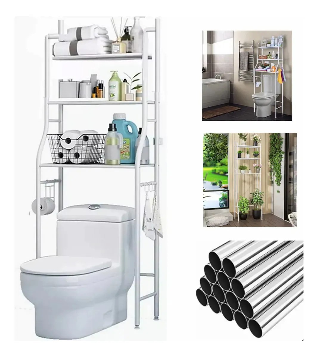 COMBO RACK DE BAÑO + ESQUINERO