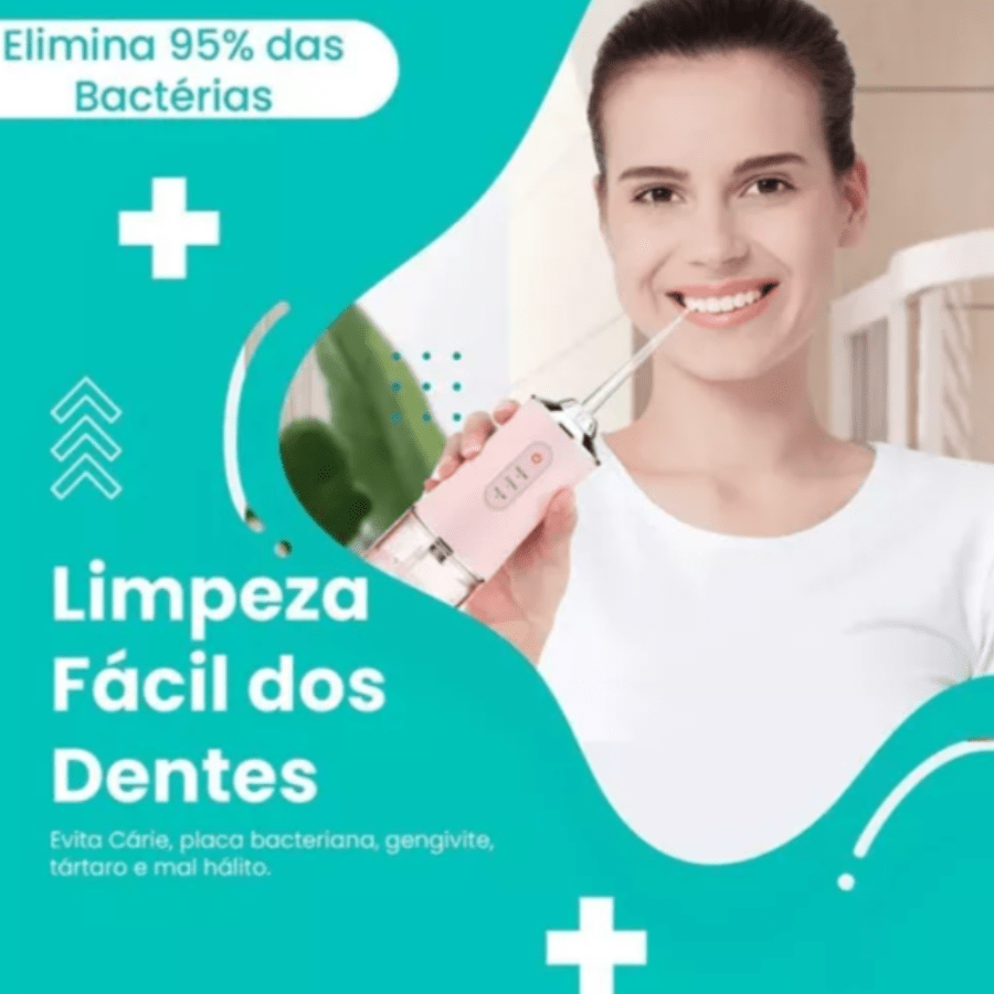 Irrigador Bucal Limpiador Dientes Eléctr