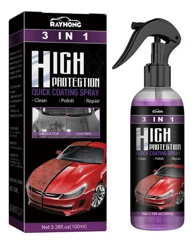 Spray Para Pulir Y Limpiar 3 En 1 Alta P
