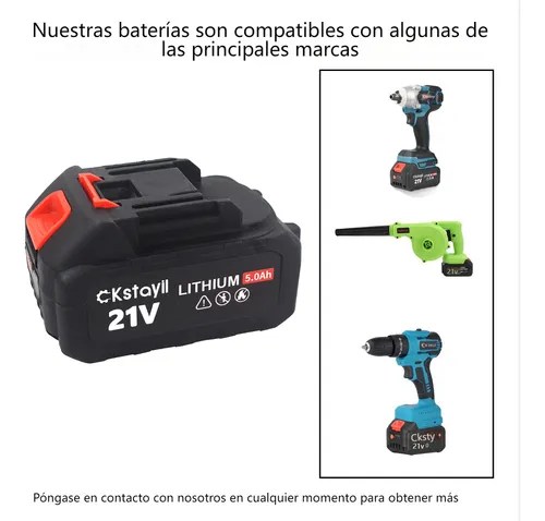 Batería recargable podadora , taladro