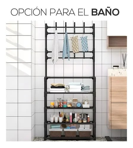 Zapatero Perchero De Acero Metalico Orga