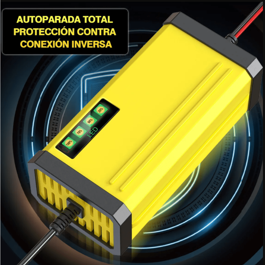 Cargador De Baterías Automotriz Intelige