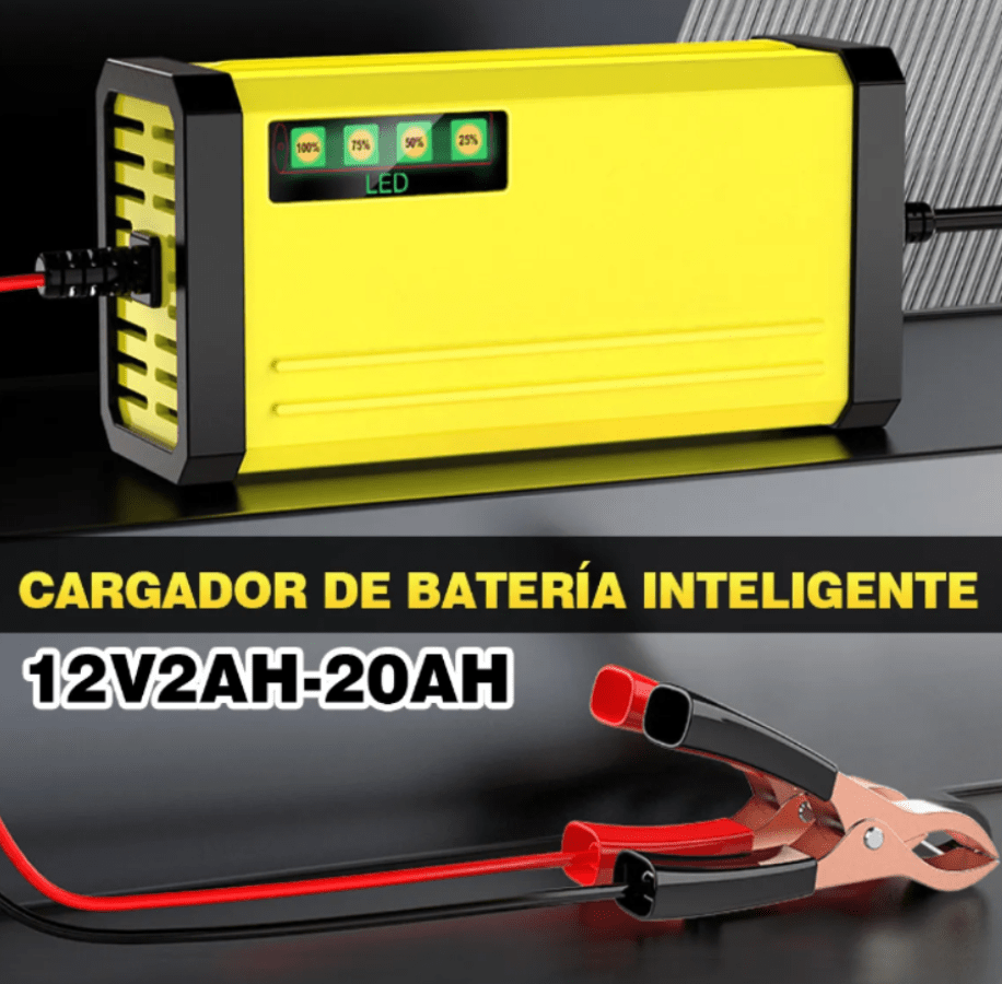 Cargador De Baterías Automotriz Intelige