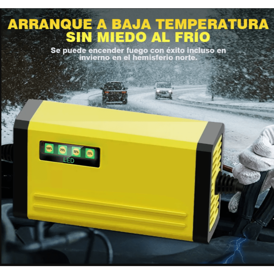 Cargador De Baterías Automotriz Intelige