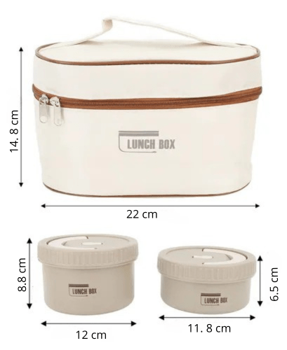 X4 LONCHERAS PREMIUM + MALETA ISOTÉRMICA