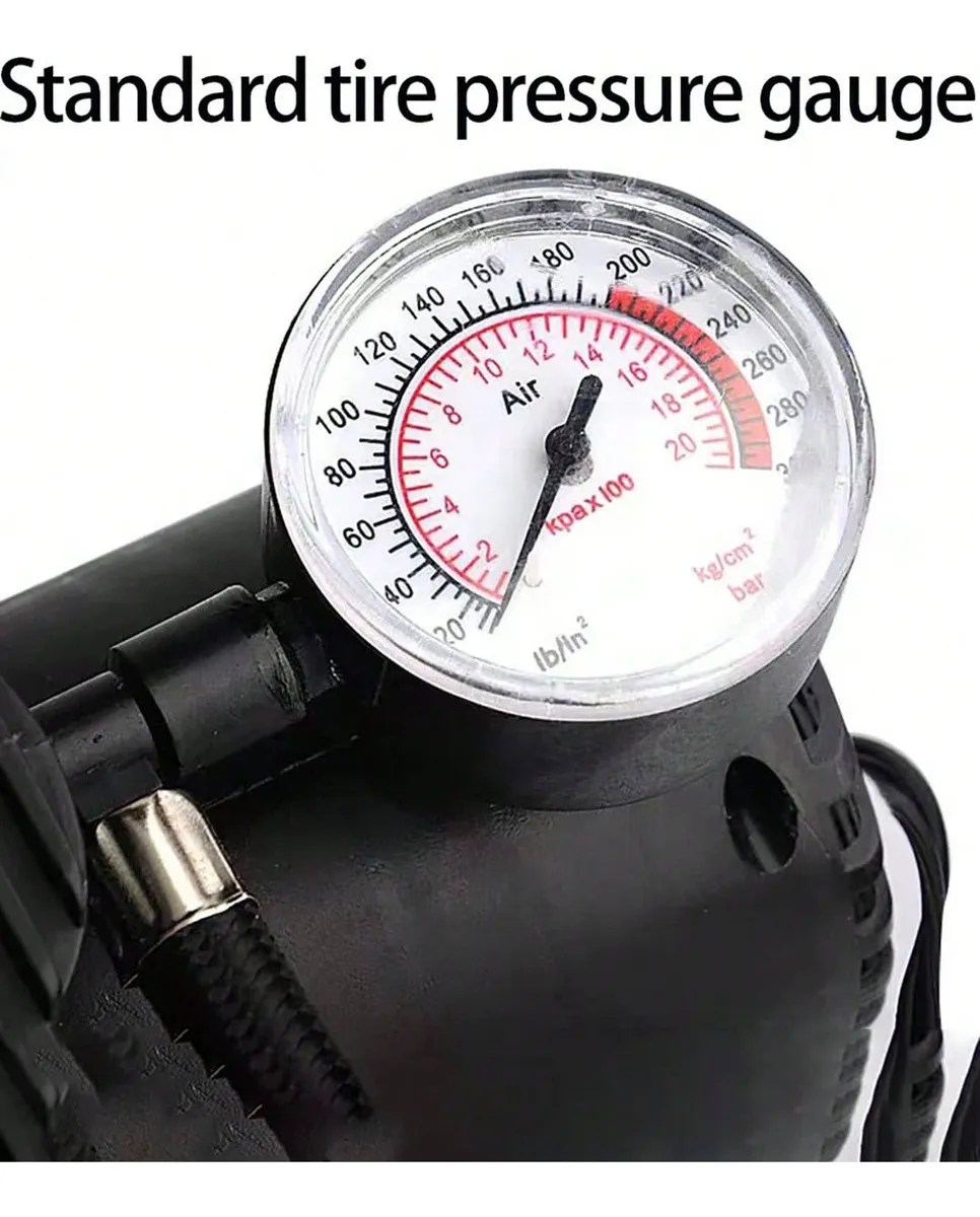 Mini Bomba De Aire Para Inflar 12v Portá