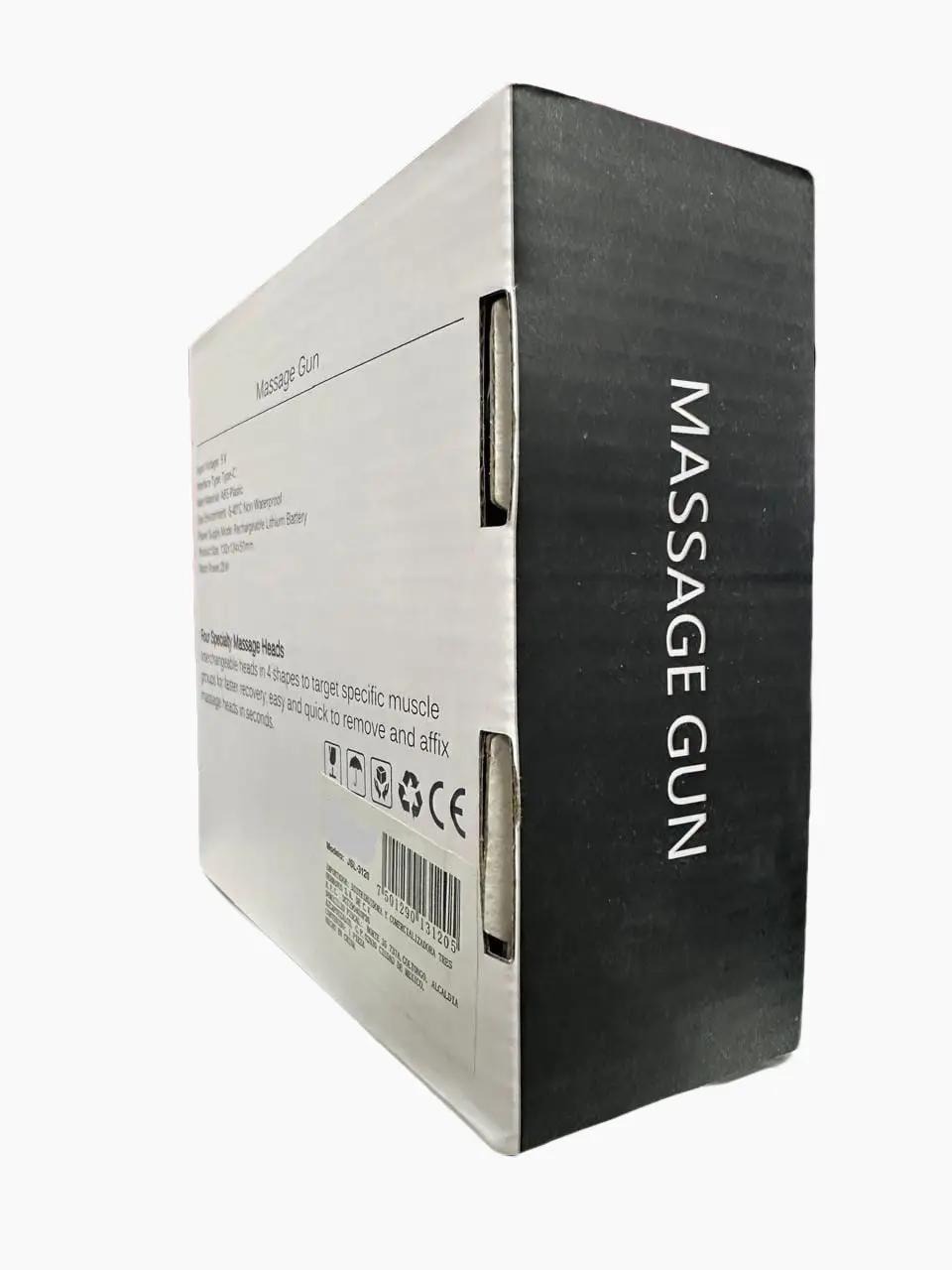 PISTOLA DE MASAJE CORPORAL 4 CABEZALES