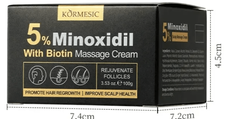 Minoxidil Mascarilla Crema Capilar 5% Ca