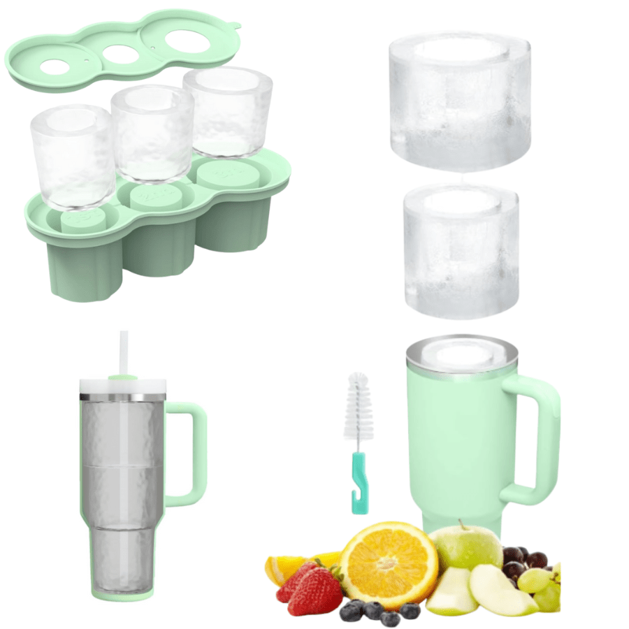 Bandeja Molde 3 Cubos de Hielo Stanley
