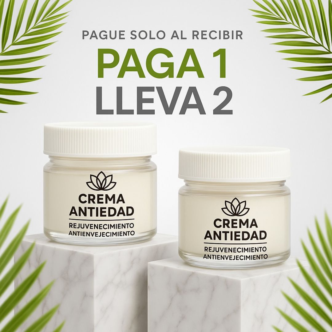 Crema Rejuvenecedora Antidad x2