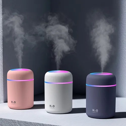 Mini Humidificador, Luz Led Interior Y C