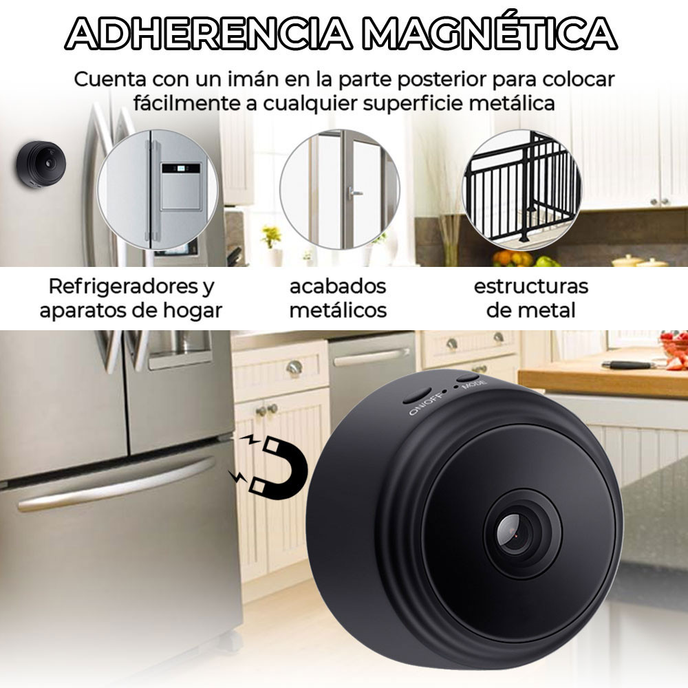 Mini Camara Wifi Vision Nocturna