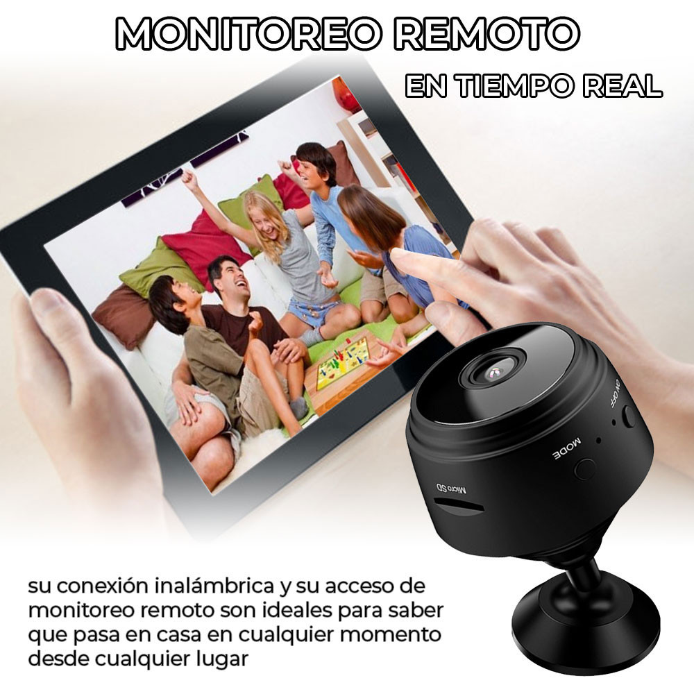 Mini Camara Wifi Vision Nocturna