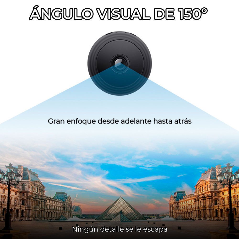 Mini Camara Wifi Vision Nocturna