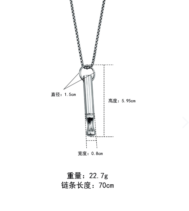 Collar Silbato Para Dejar De Fumar