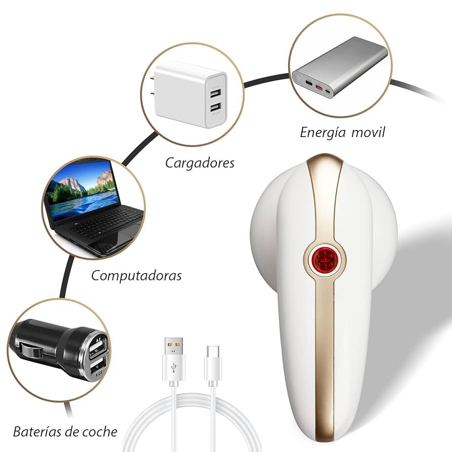 QUITA PELUSAS ELECTRICO RECARGABLE
