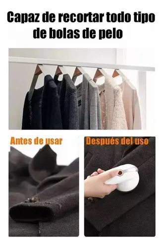 QUITA PELUSAS ELECTRICO RECARGABLE