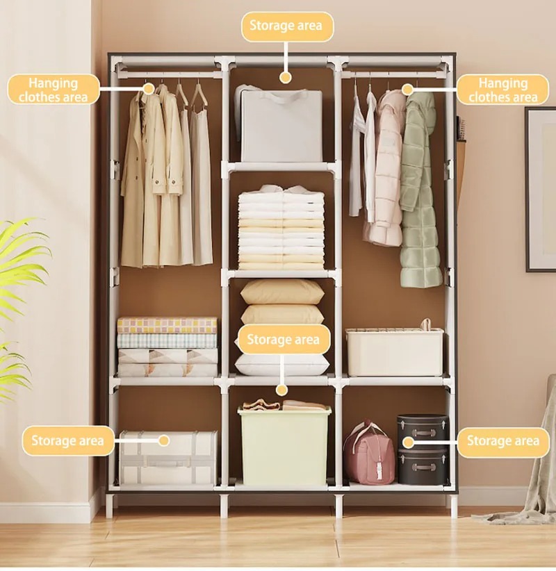 Estante Organizador Grande De Ropa