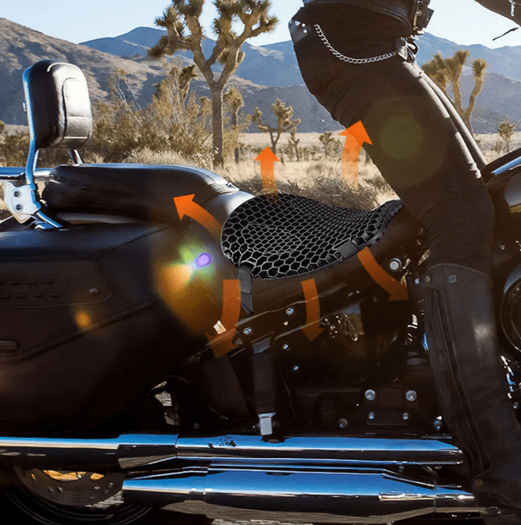 Cojín De Gel Para Moto Aislante Térmico