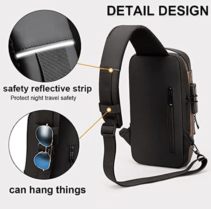 Bolso Antirrobo Con Candado