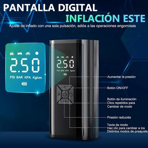 Infinflador De Llantas Inalambrico