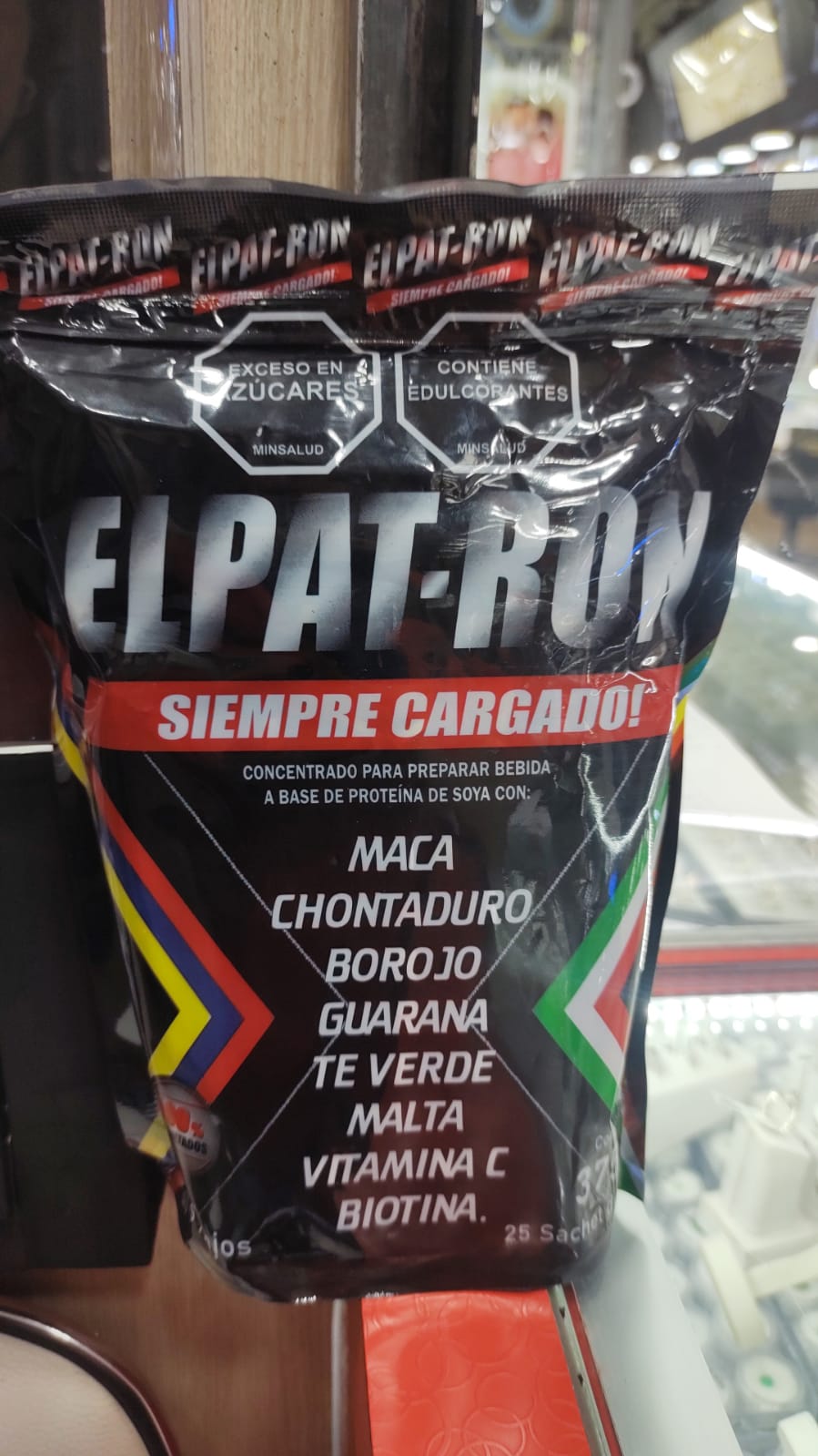 El PAT-RON bolsa 25 sobre 25 ML