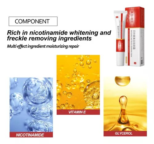 Crema Removedora Pecas rostro y cuerpo