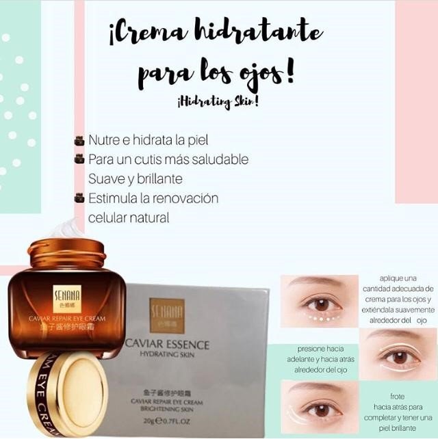 CREMA ELIMINADORA DE OJERAS DE CAVIAR