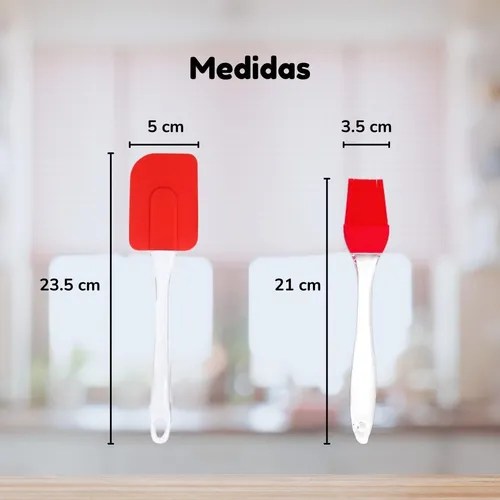 Set Pala Miserable Y Brocha De Silicon R