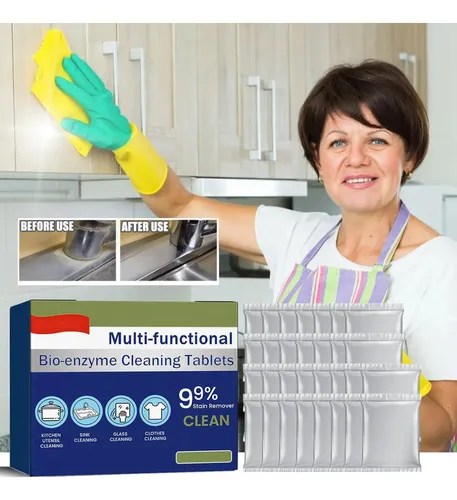 Pastillas Tabletas Limpiadora Multiusos
