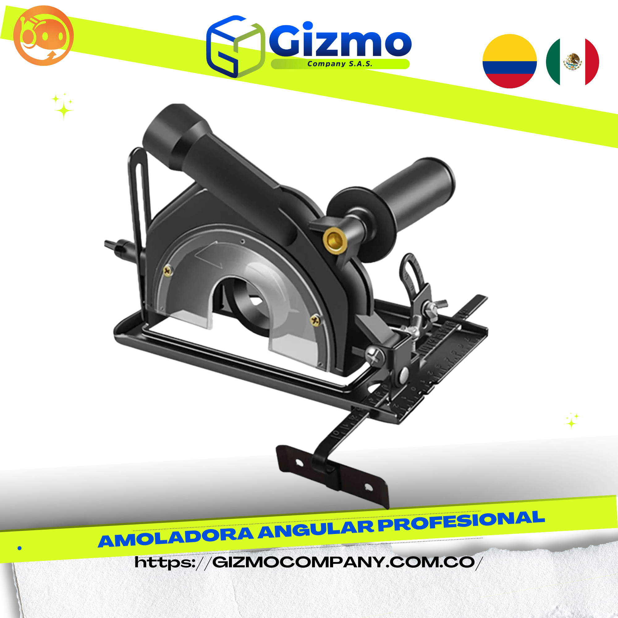 Amoladora Angular Profesional