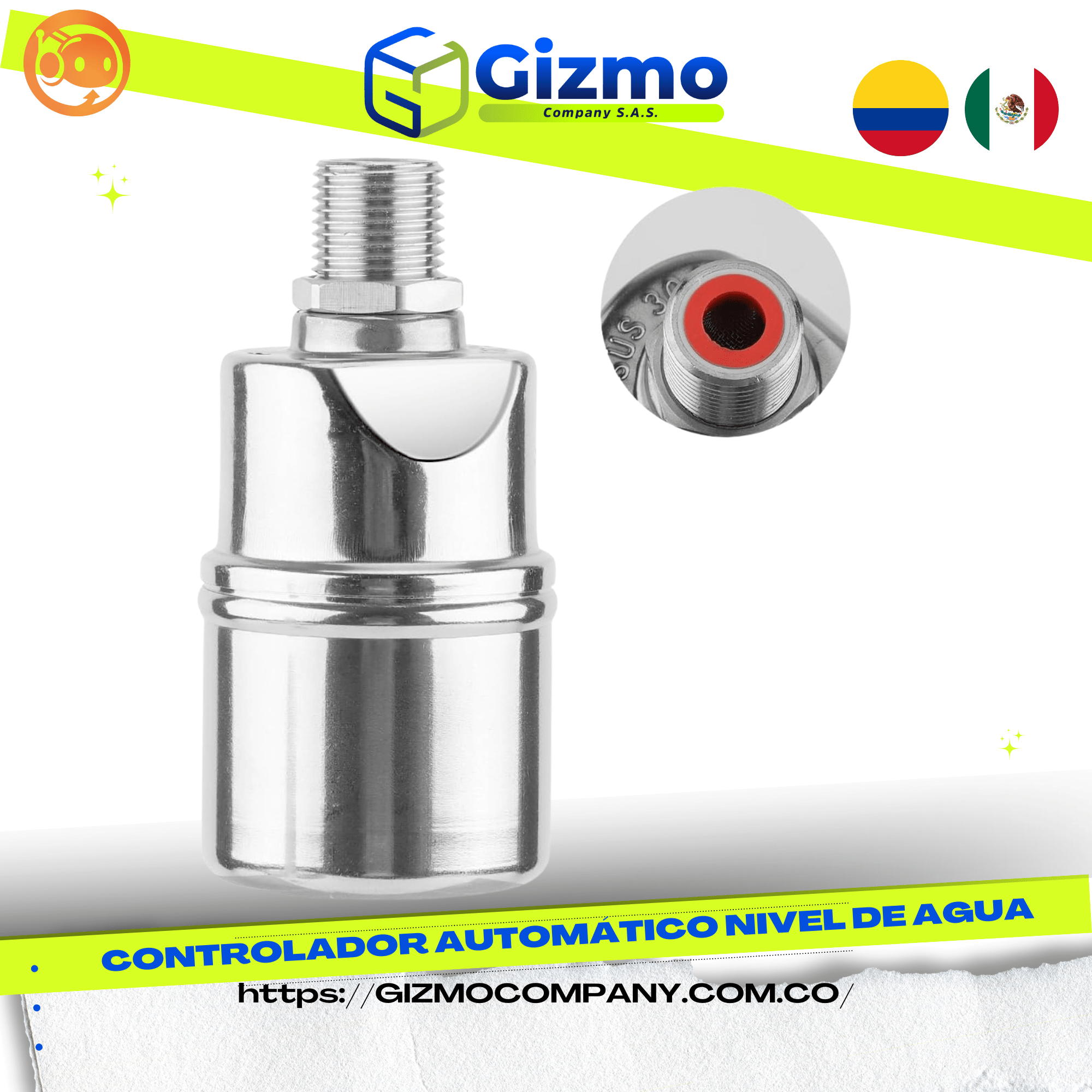 Controlador Automático Nivel de Agua
